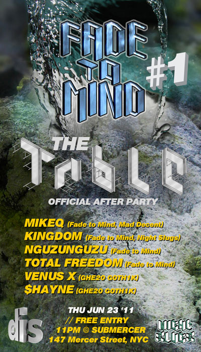 New Museum + Rhizome present: The Table with Kingdom, Nguzunguzu, and Total Freedom in collaboration with Wu Tsang